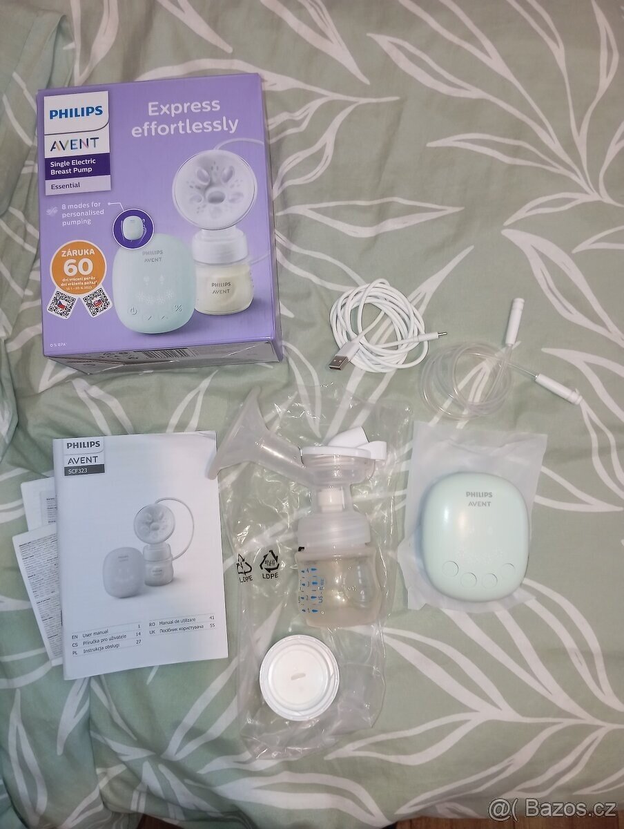 Elektrická odsávačka mléka Philips Avent Essential