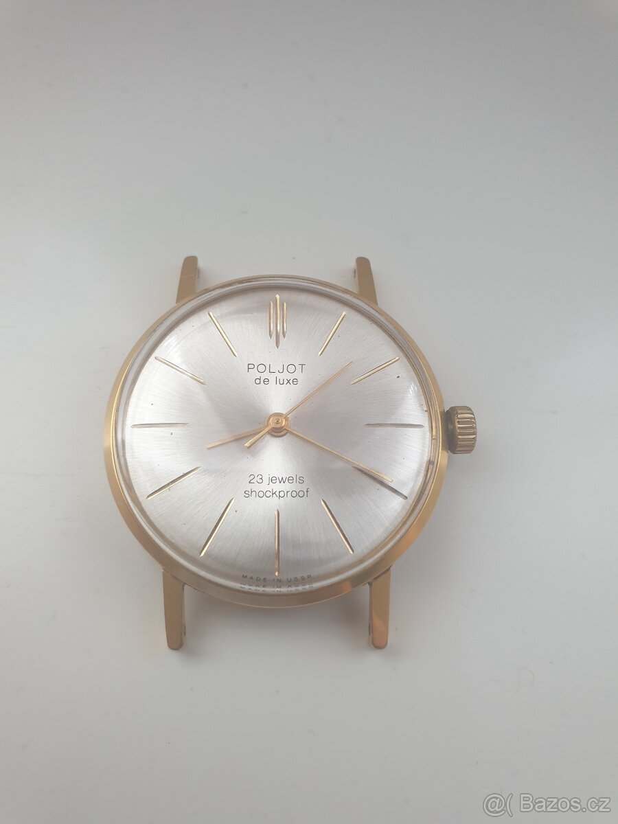 Poljot de luxe vintage hodinky