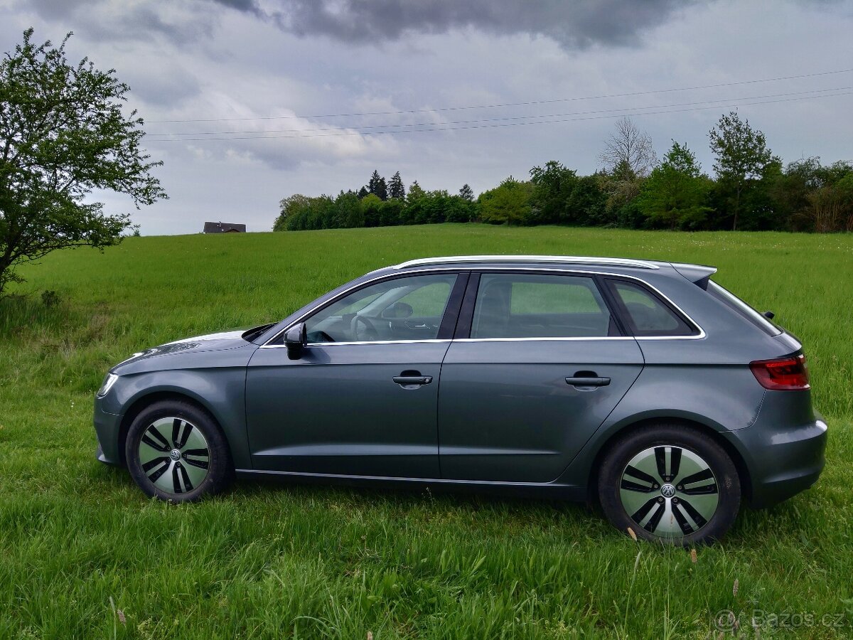 Audi A3, SPORTBACK, 1.6 TDI 81 KW, jen 25000 km, bez adblue