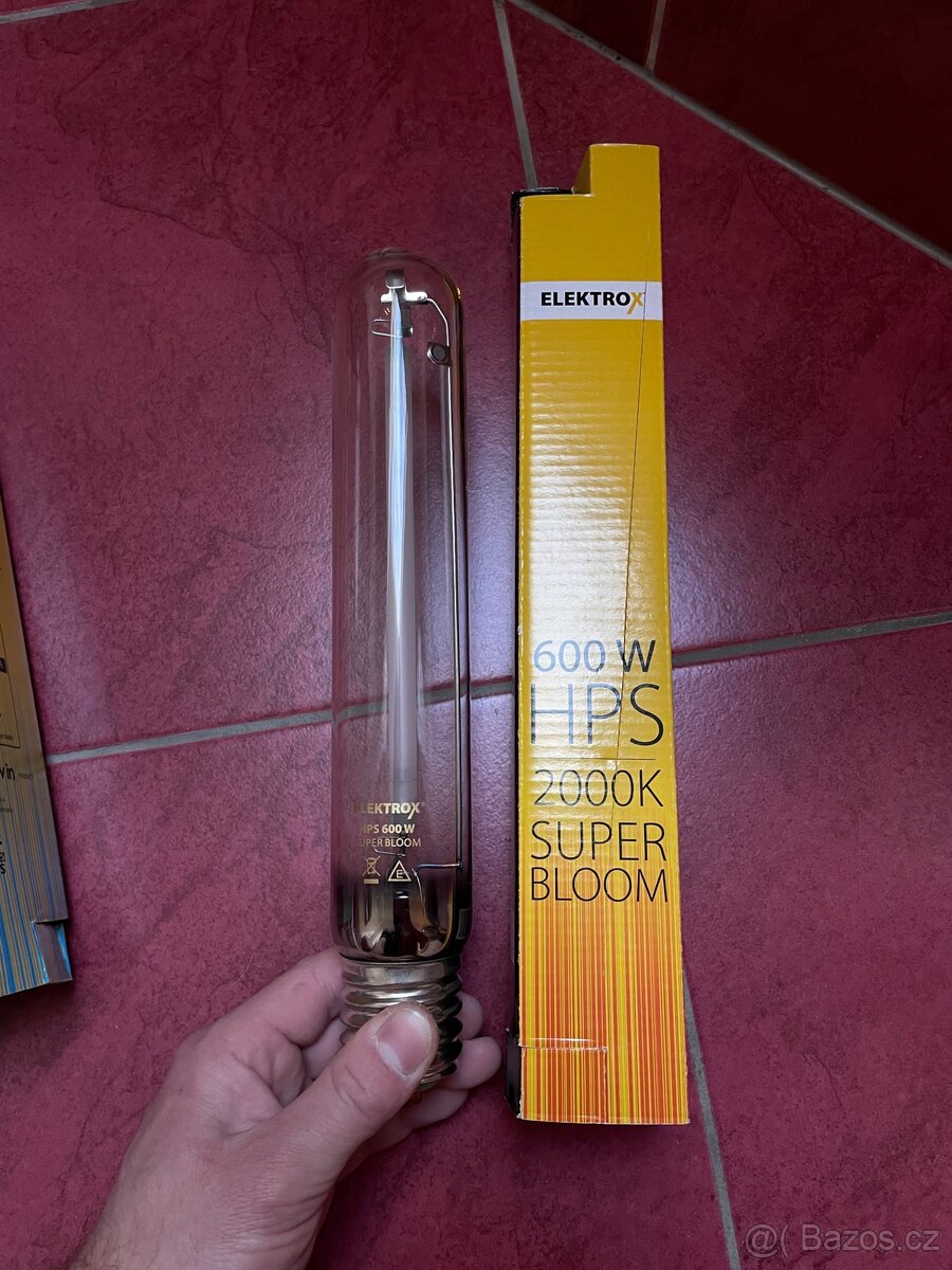 Výbojka 600 W Elektrox Super Bloom