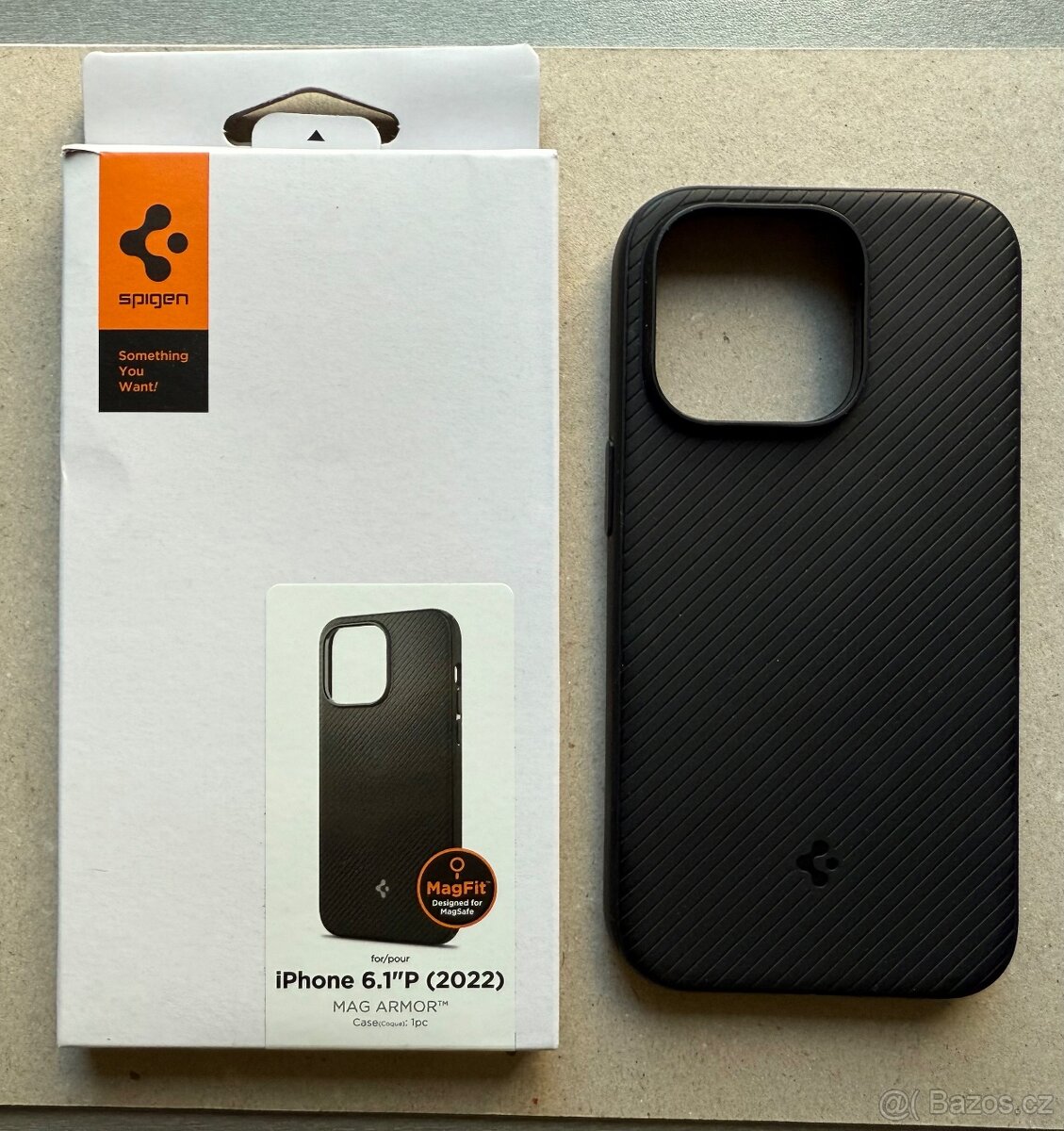 Spigen MagSafe Armor Matte Black iPhone 14 Pro