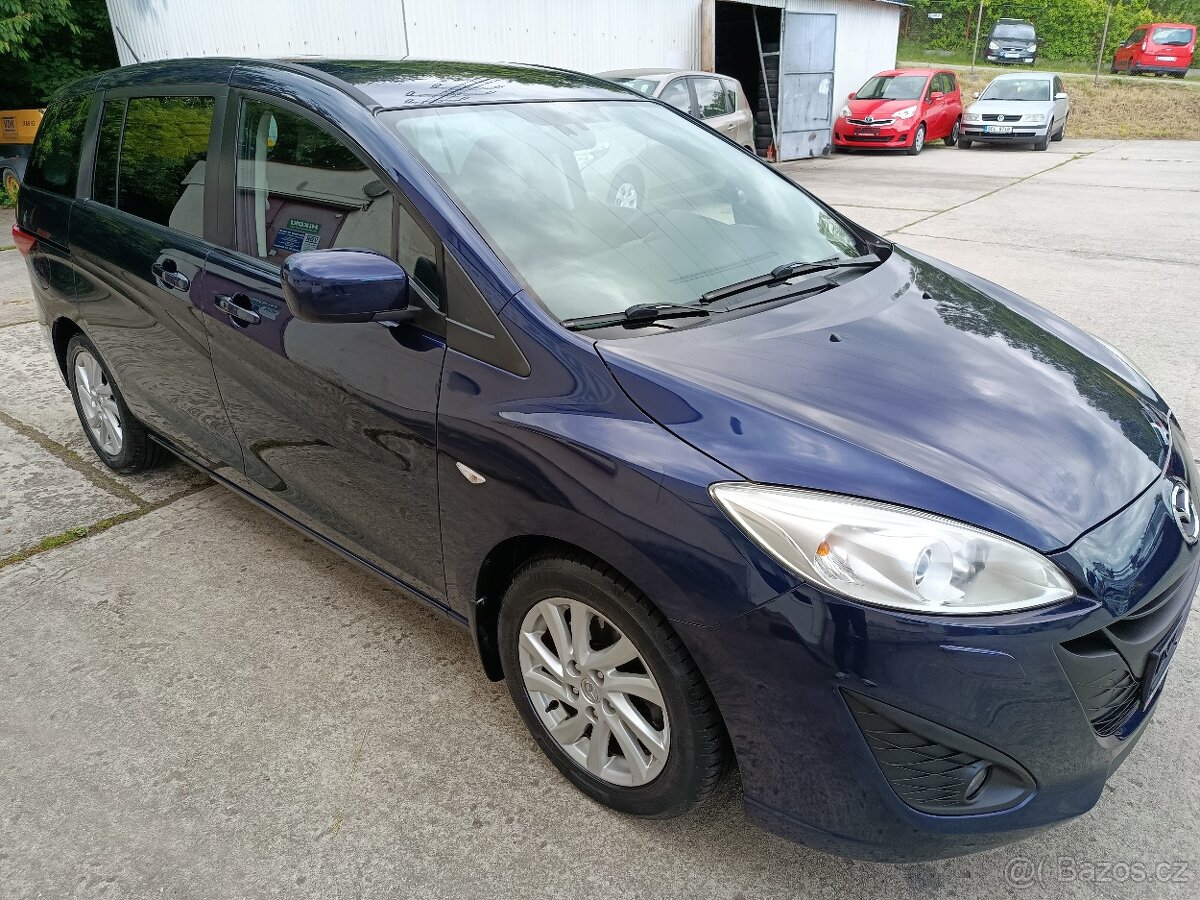 Mazda 5 1.6 CD 85 KW 7 Mist Nikdy nehavarováno Skvělý stav