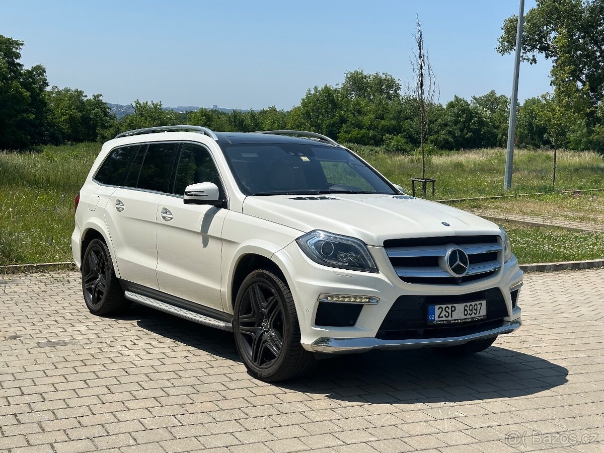 Mercedes GL350 CDI V6 AMG paket DESIGNO, WEBASTO, DISTRONIC