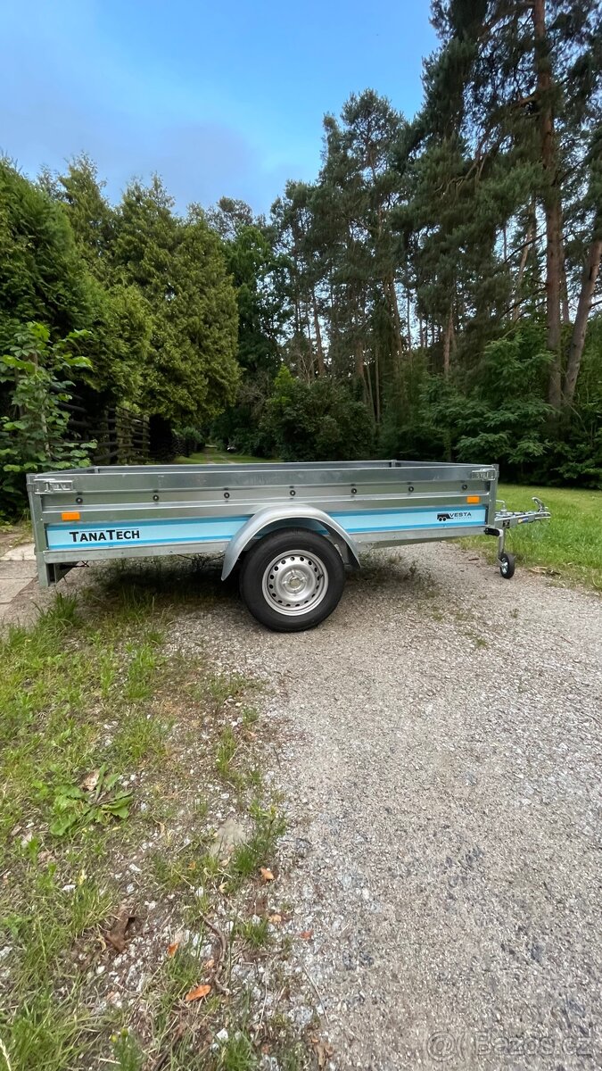 📦 Pronájem přívěsného vozíku–s možností dopravy