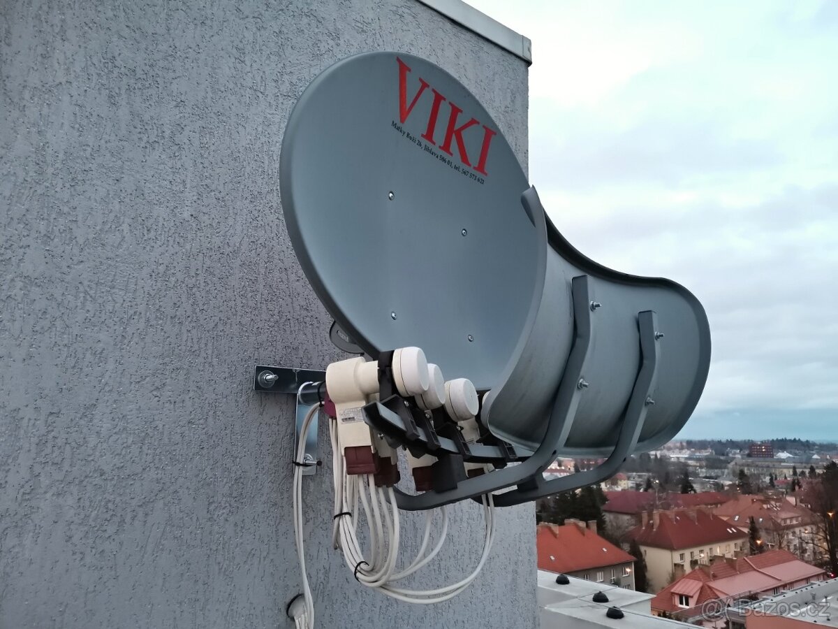 Prodám satelitní parabolu Maximum Toroidal T-55 + 4x LNB