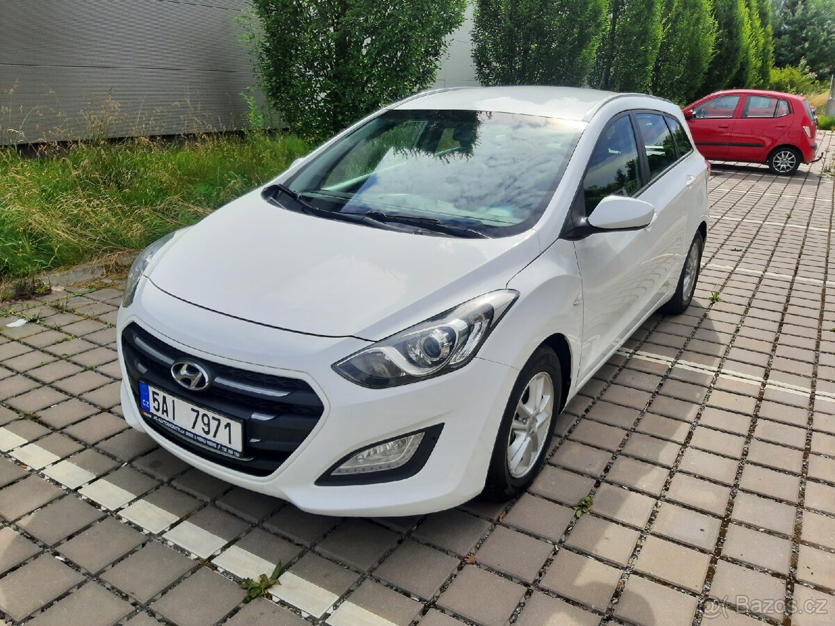 Hyundai i30 1.6 CRDI 81kW kombi, 2016, NOVÉ V ČR, DPH