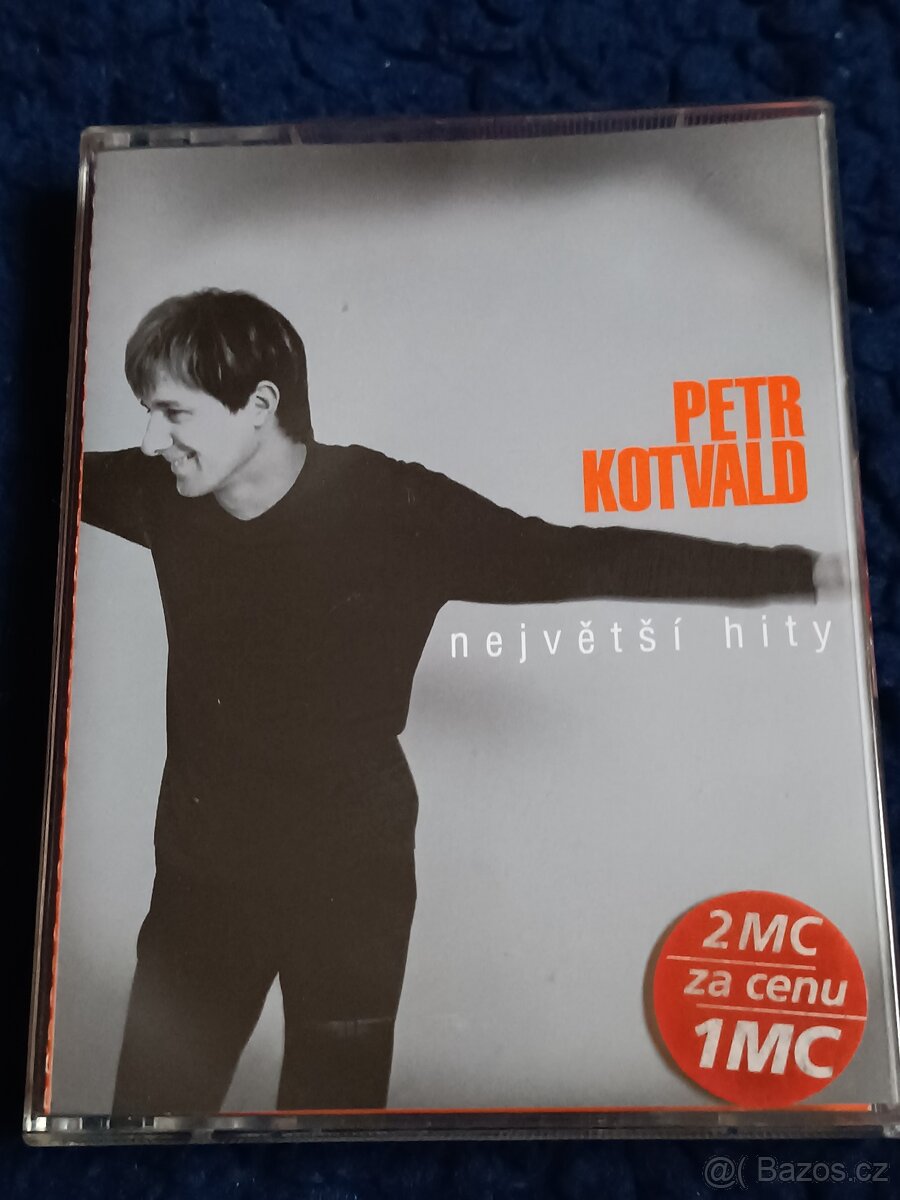 kazety - Petr Kotvald - Největší hity- 2 kazety