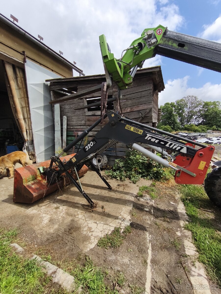 Čelní nakladač na Zetor