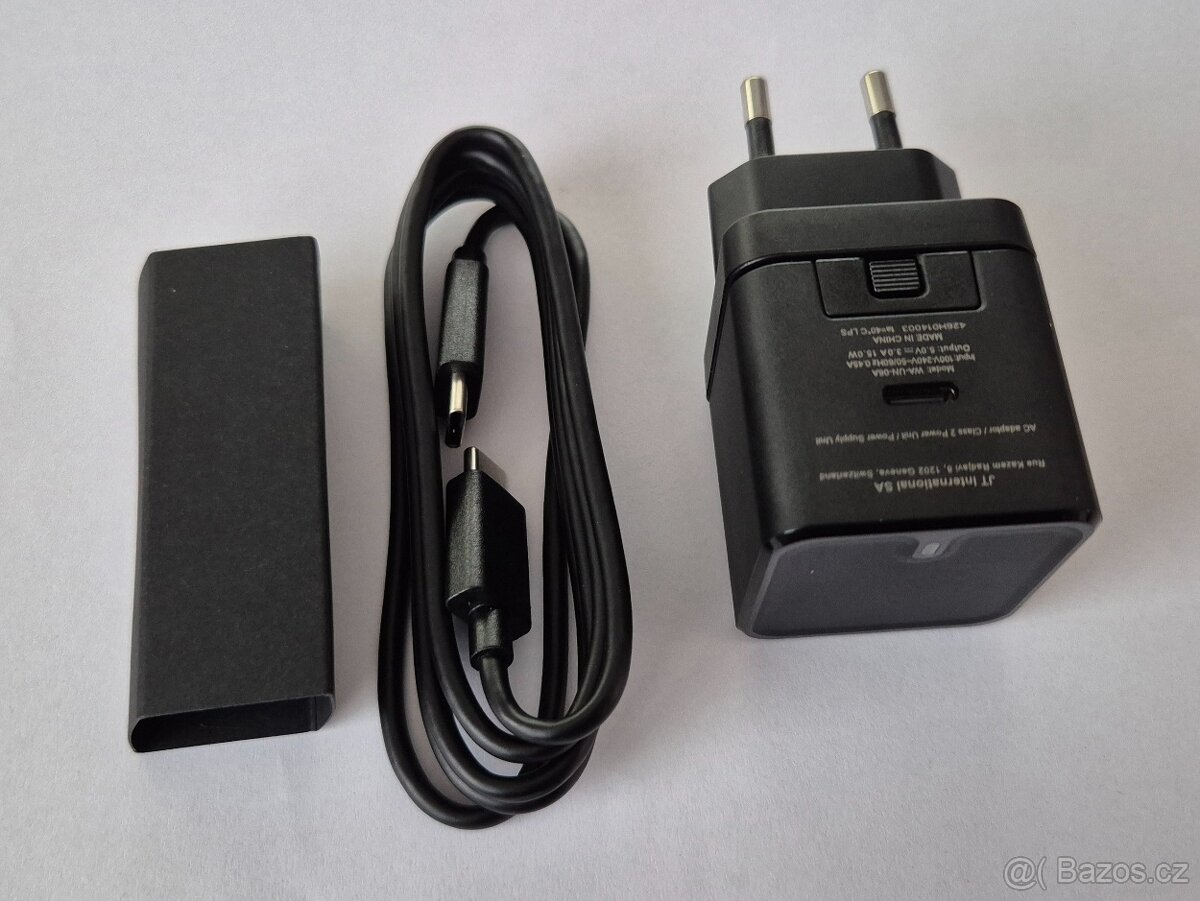 Nová cestovní nabíječka 15W USB-C + kabel 1m