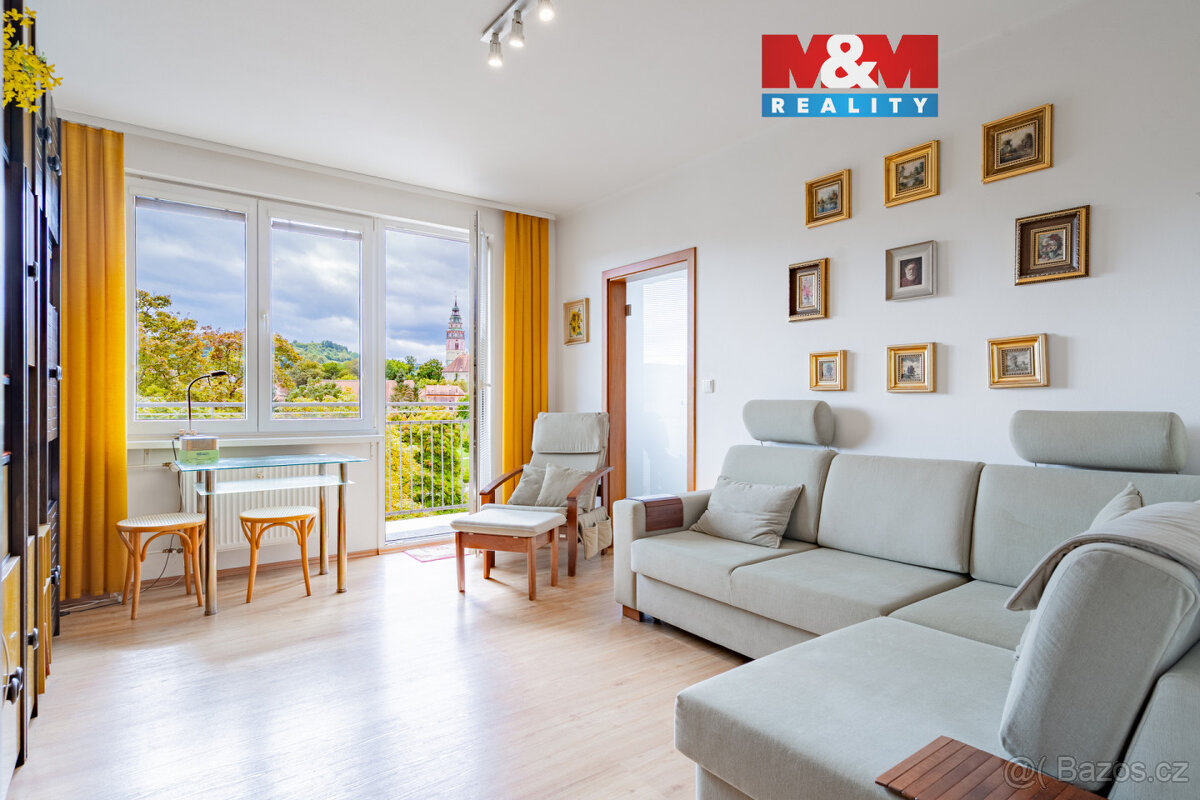 Prodej bytu 3+1, 62 m², Český Krumlov, ul. Špičák