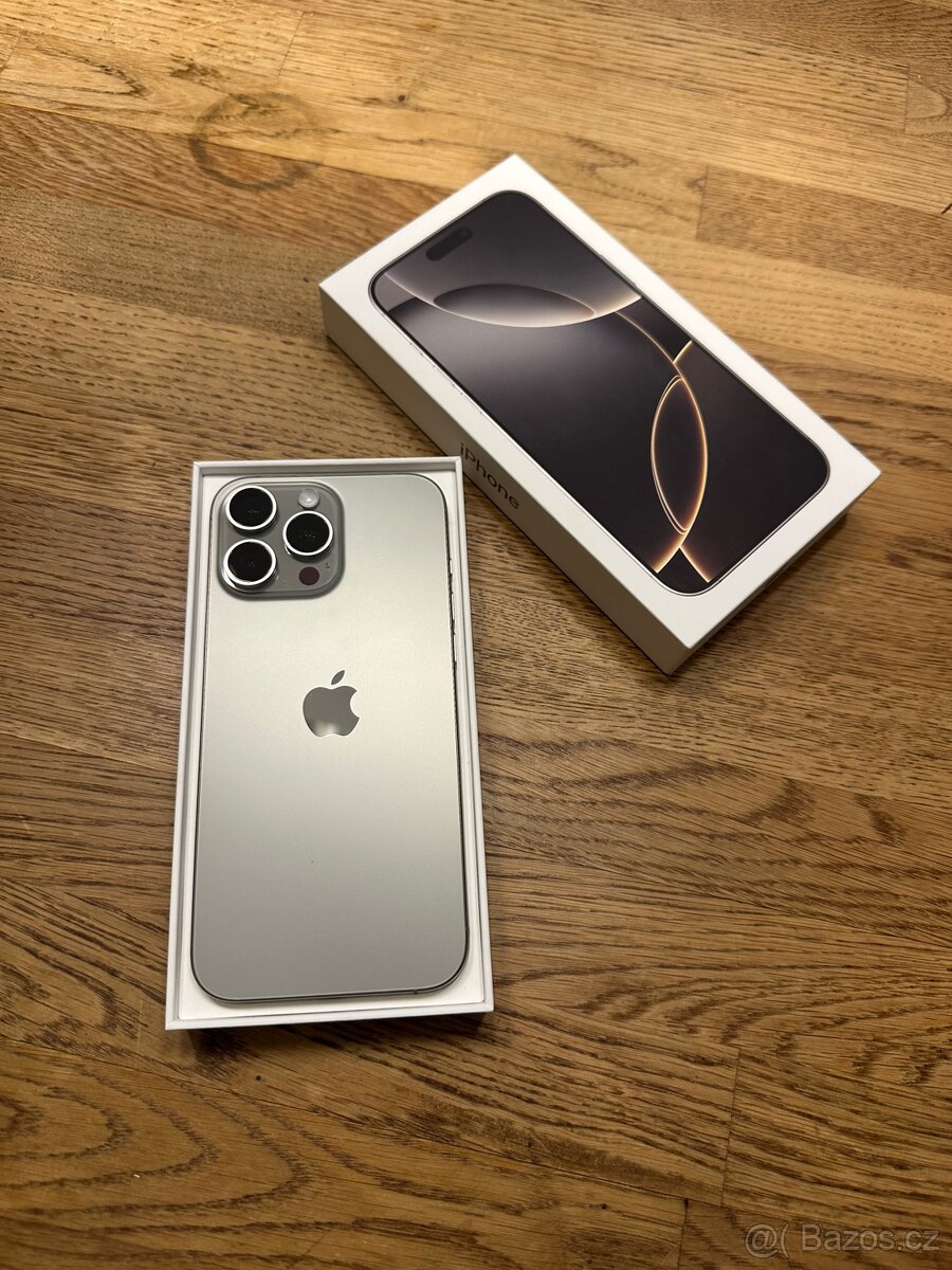 iPhone 16 pro 128 GB Natural Titanium