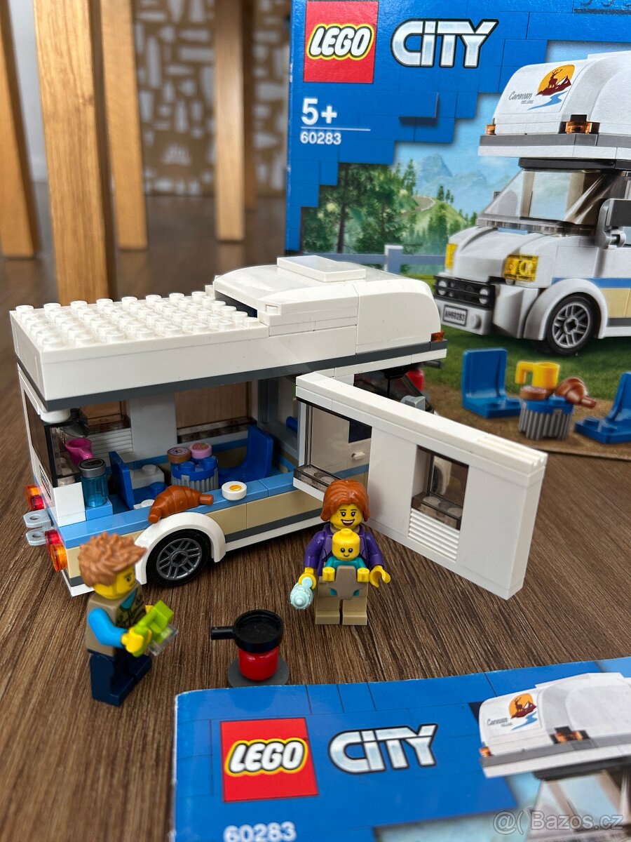 LEGO City 60283 KOMPLETNÍ - Prázdninový karavan
