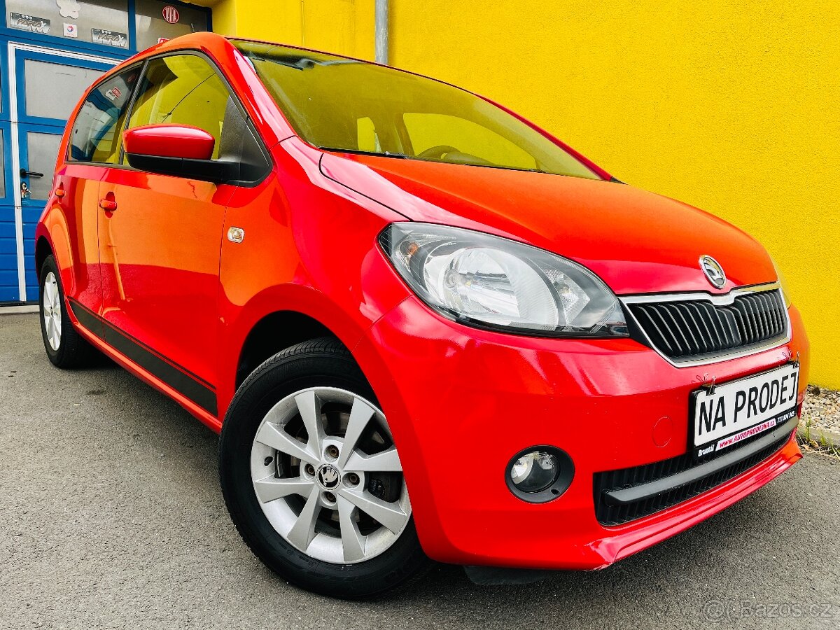 ŠKODA CITIGO 1.0 i BENZÍN NAJETO JEN 77 TIS KM 5.DVEŘÍ KLIM