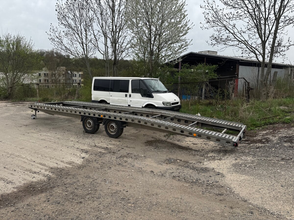 Dvouplaťák 3,5t, nové pneu, brzdy, elektrika, lanovody