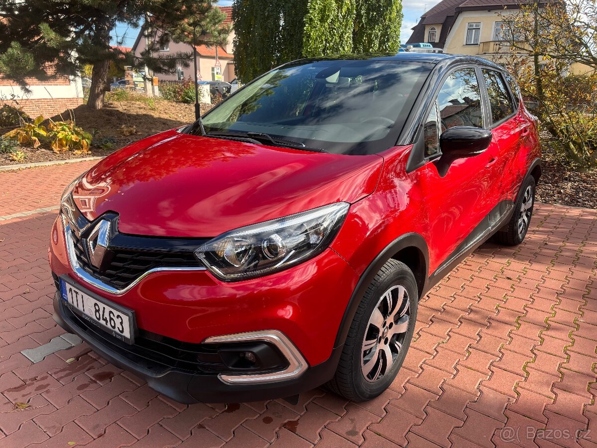 Renault Captur 0,9 66kW, 2018, naj.: 55.336km, ČR, po 1.maj