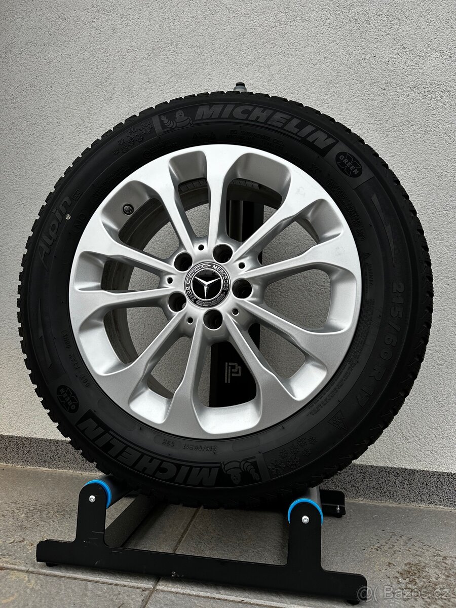 Alu kola 5x112 r17 s pneu (hlav)