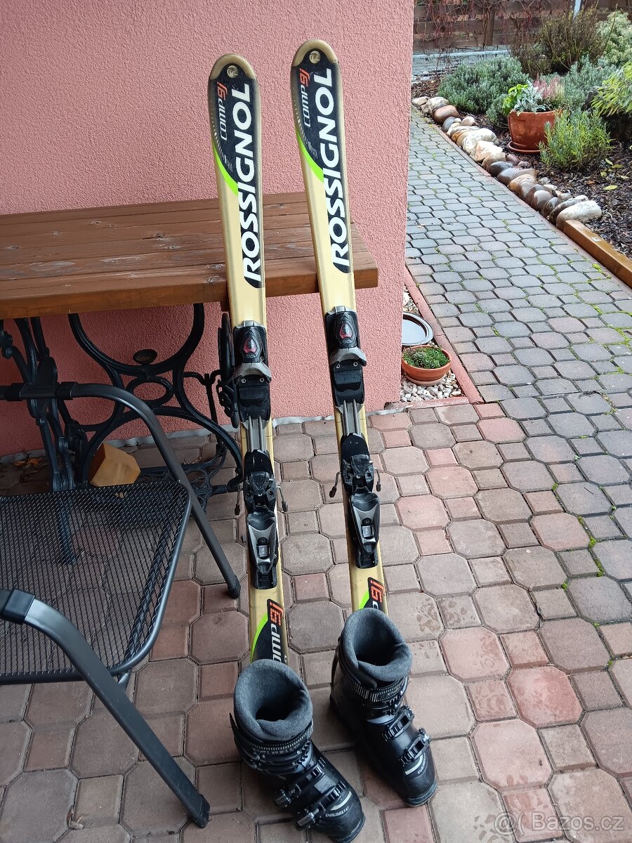 Lyže délka 130 + boty 4