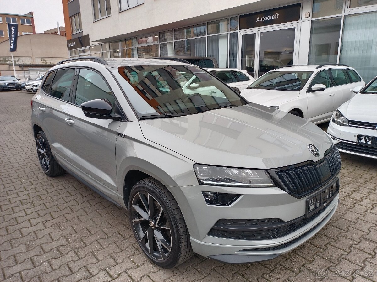Škoda Karoq 2.0TSI 140kW 4x4 DSG Sportline - Zálohováno