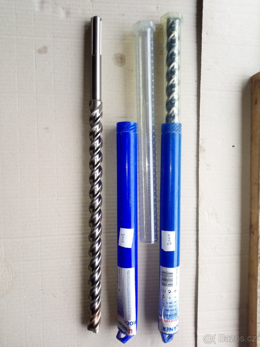 Vidiový vrták Berner Rockbeaver SDS-max 24-400/520mm