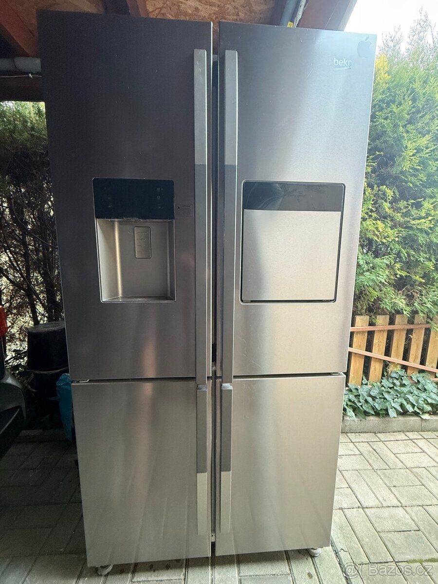 Americká lednice Beko