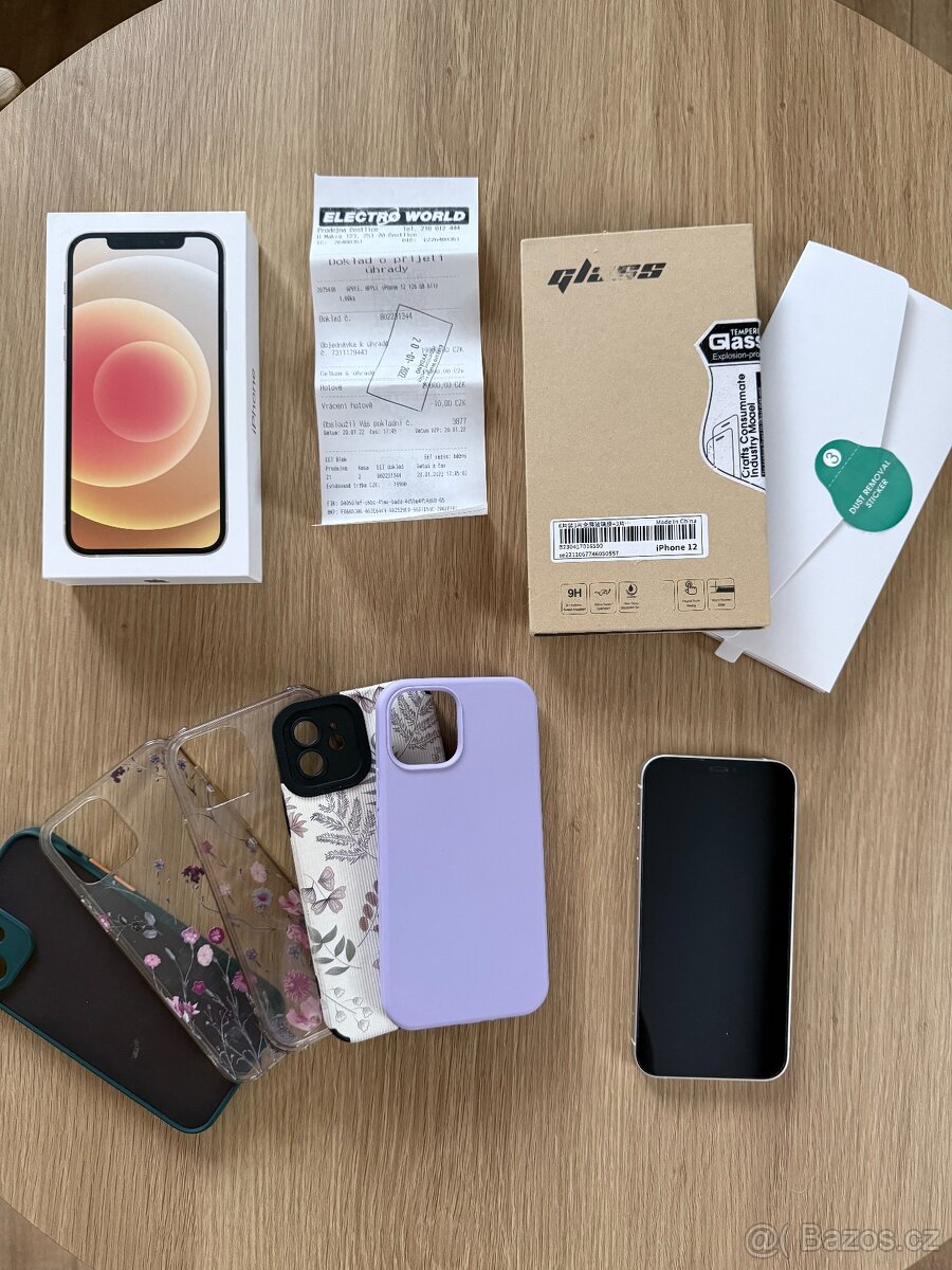 Apple Iphone 12 128 GB bílý