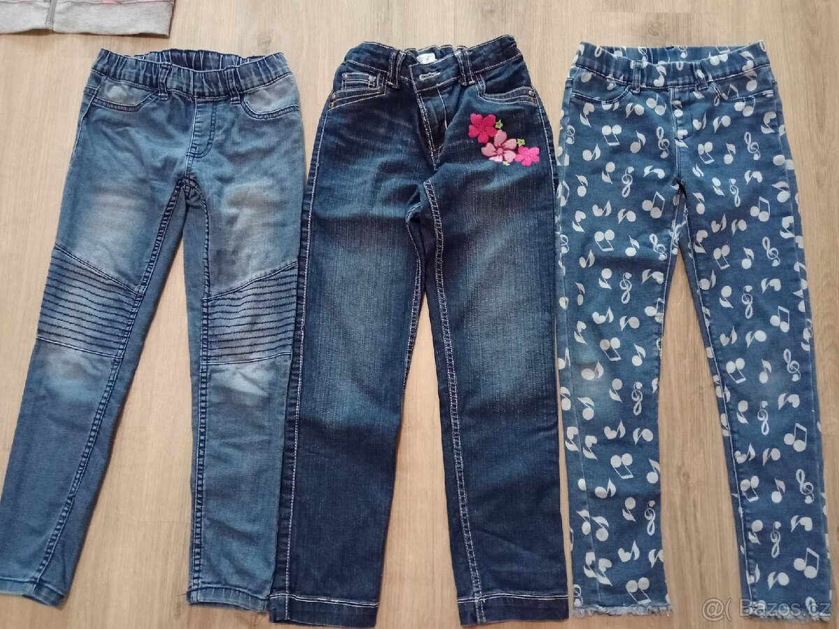 Dívčí džíny, vel. 134