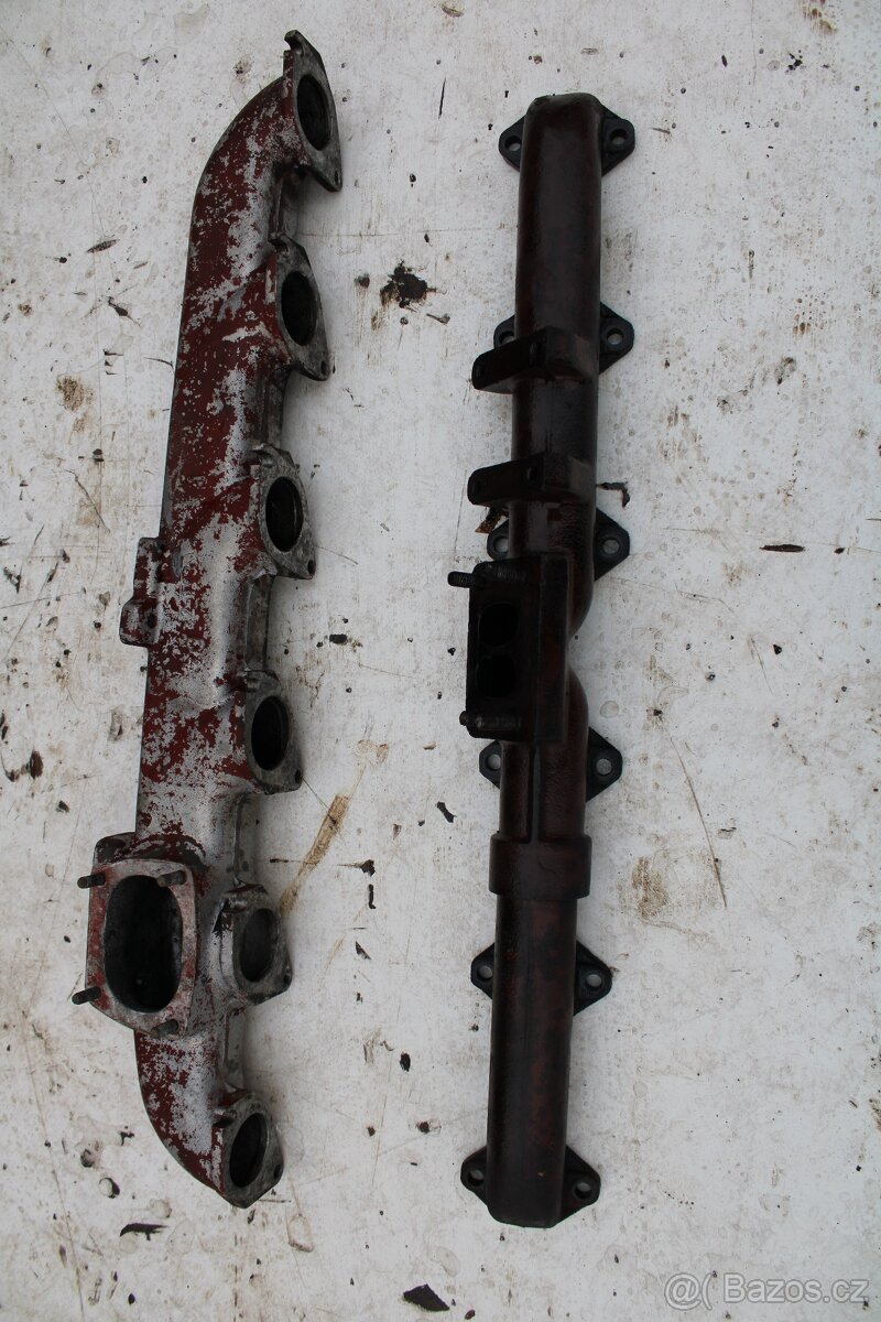 Zetor 16145 turbo svody motoru výfukové a sací