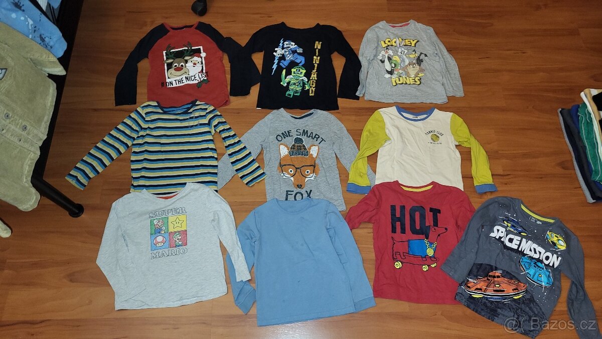 Set 25ks obleceni vel. 110-116