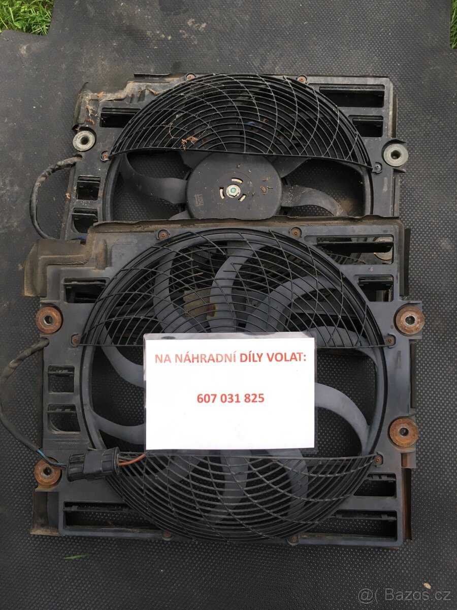 bmw e39 sahara - ventilátor klimatizace