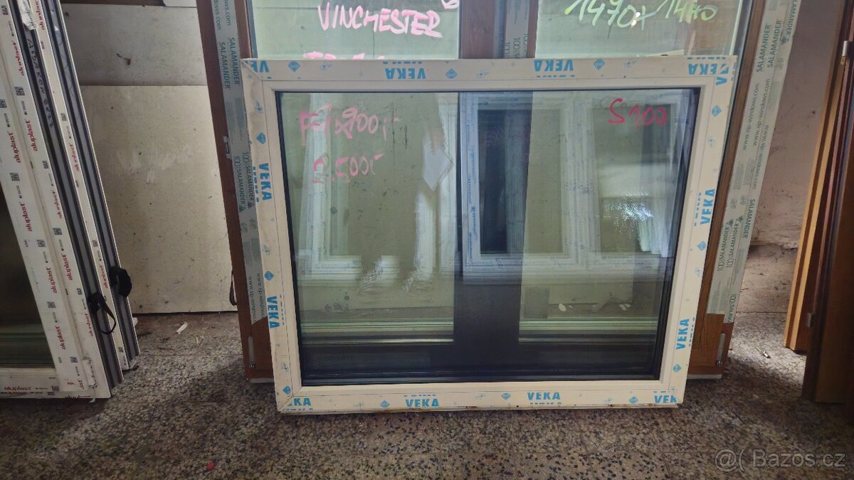 Okno PVC fixní 1180x970