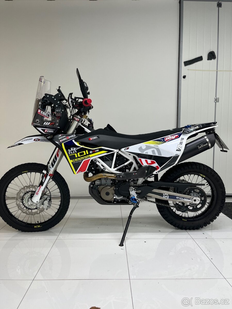 Husqvarna 701 enduro expediční cestovní