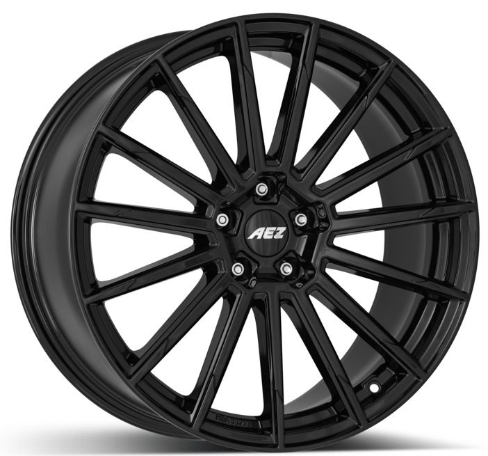 Kola AEZ Atlanta black 8.5x19 5x112 ET 25 + Pneu