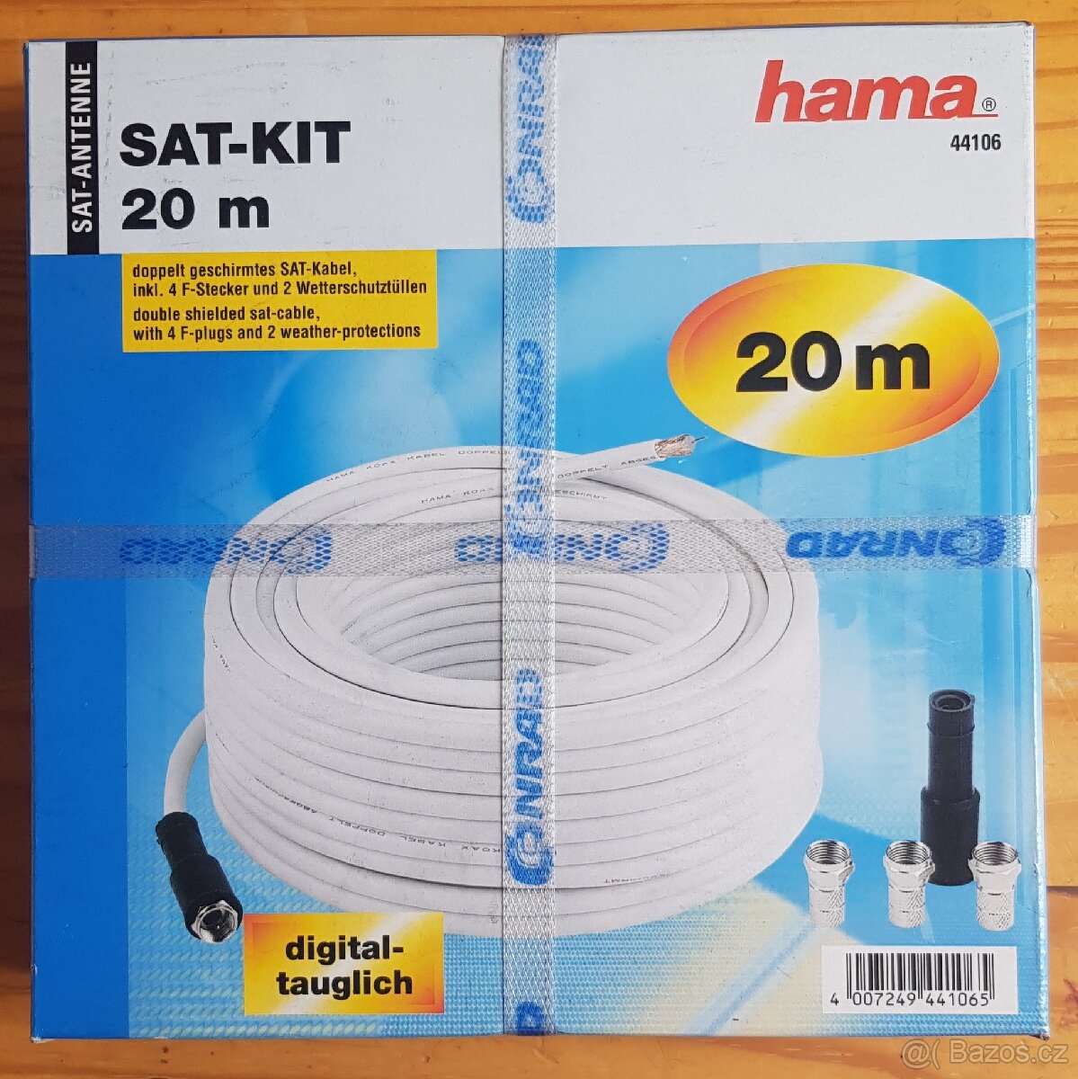 Kabel a instalační sada SAT/TV