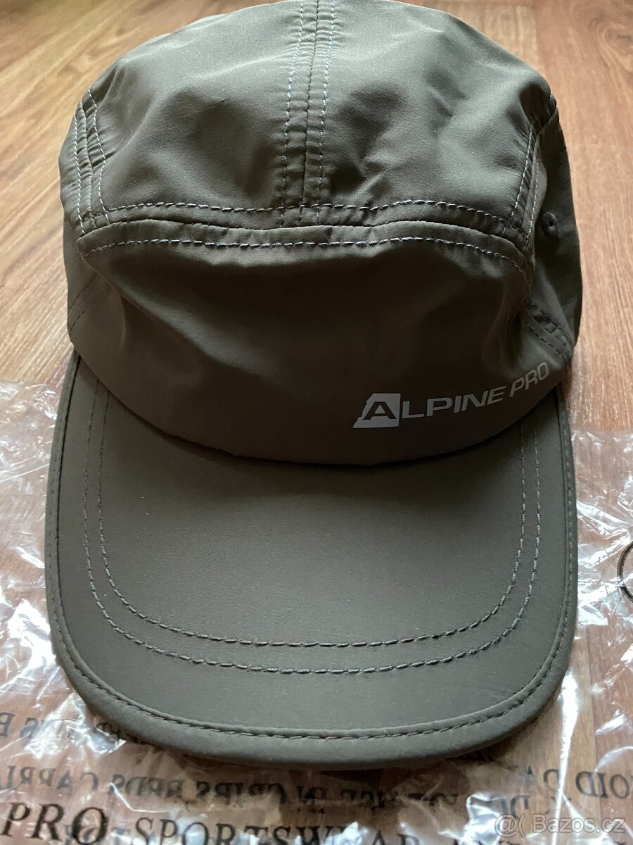 Nová unisex kšiltovka ALPINE PRO - DWR materiál, orig. bal.