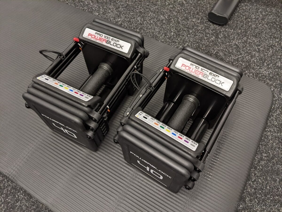 Činky PowerBlock Pro EXP 100