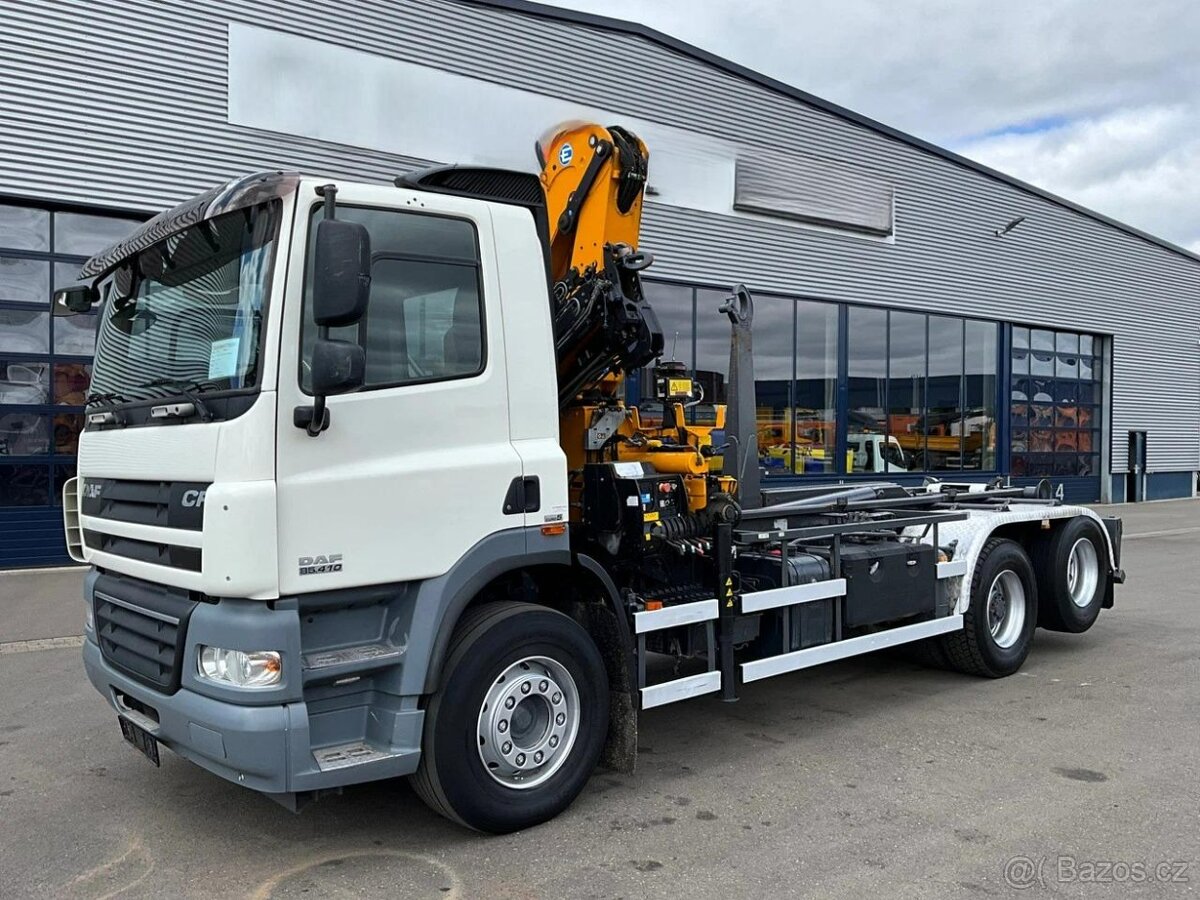 DAF CF85 410 6x2 / Ruka Effer 16 tunmetr / Euro 5