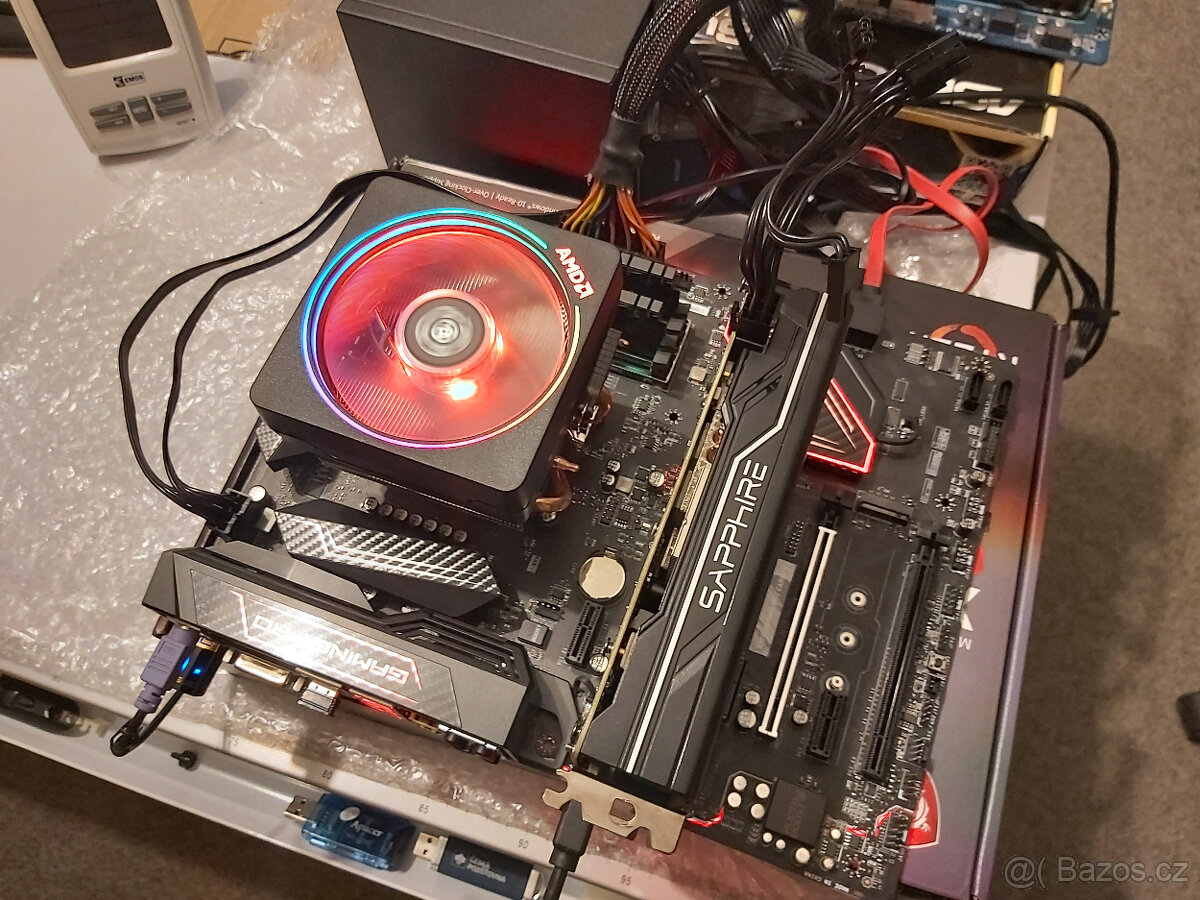 MSI X370 GAMING PRO CARBON+AMD RYZEN 7-1700X BLACK EDITION
