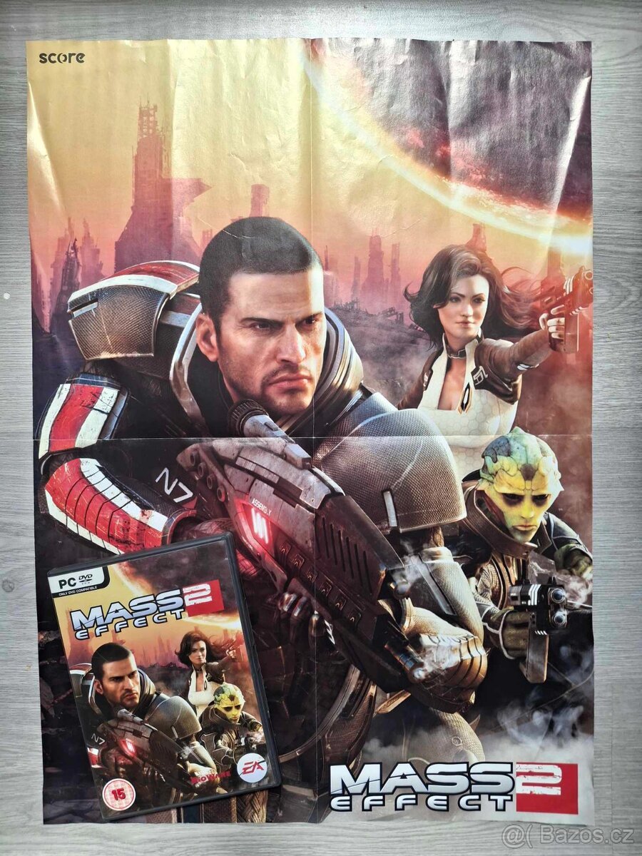 Mass Effect 2 PC hra + plakát