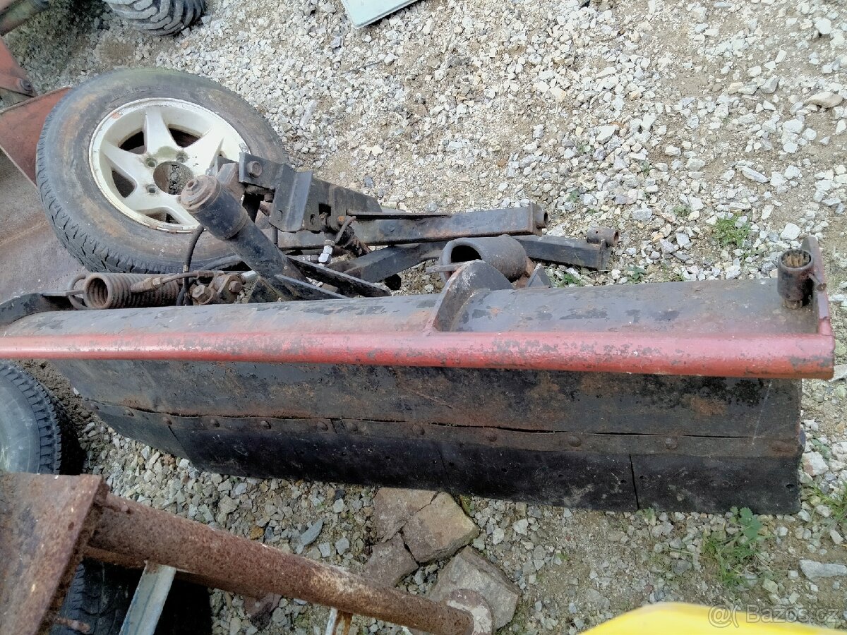 Multicar m25 sněhová radlice