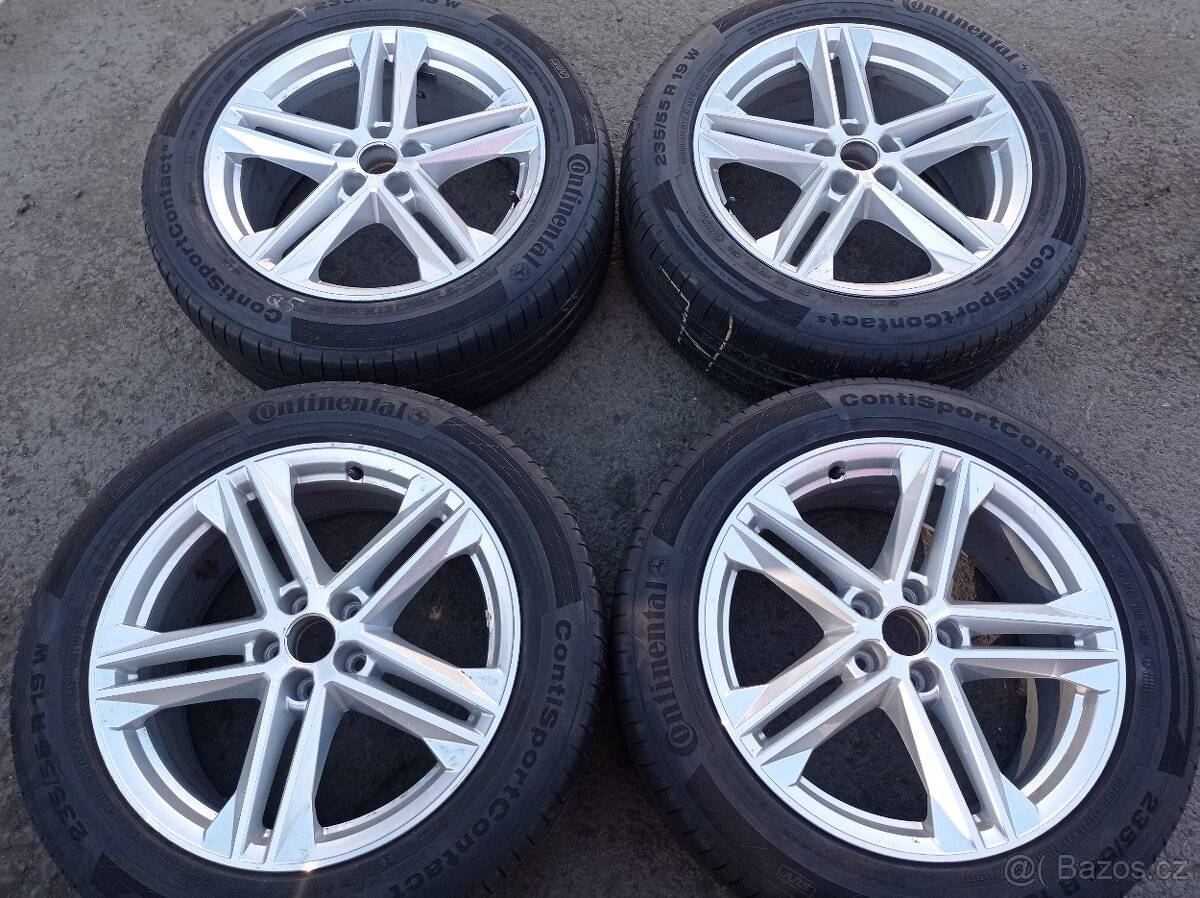 5x112 Audi Q5 8Jx19 ET39 číslo 80A601025G alu disky