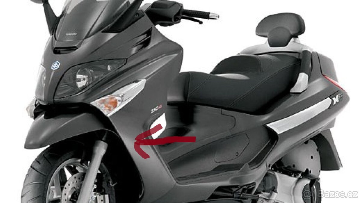 koupím plasty na piaggio x evo