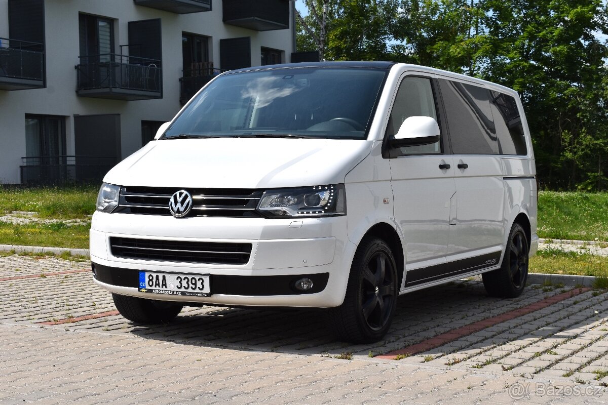 VW Multivan T5.1 2.0 TDi/2014/132kW/DSG/Webasto/202tkm/7míst