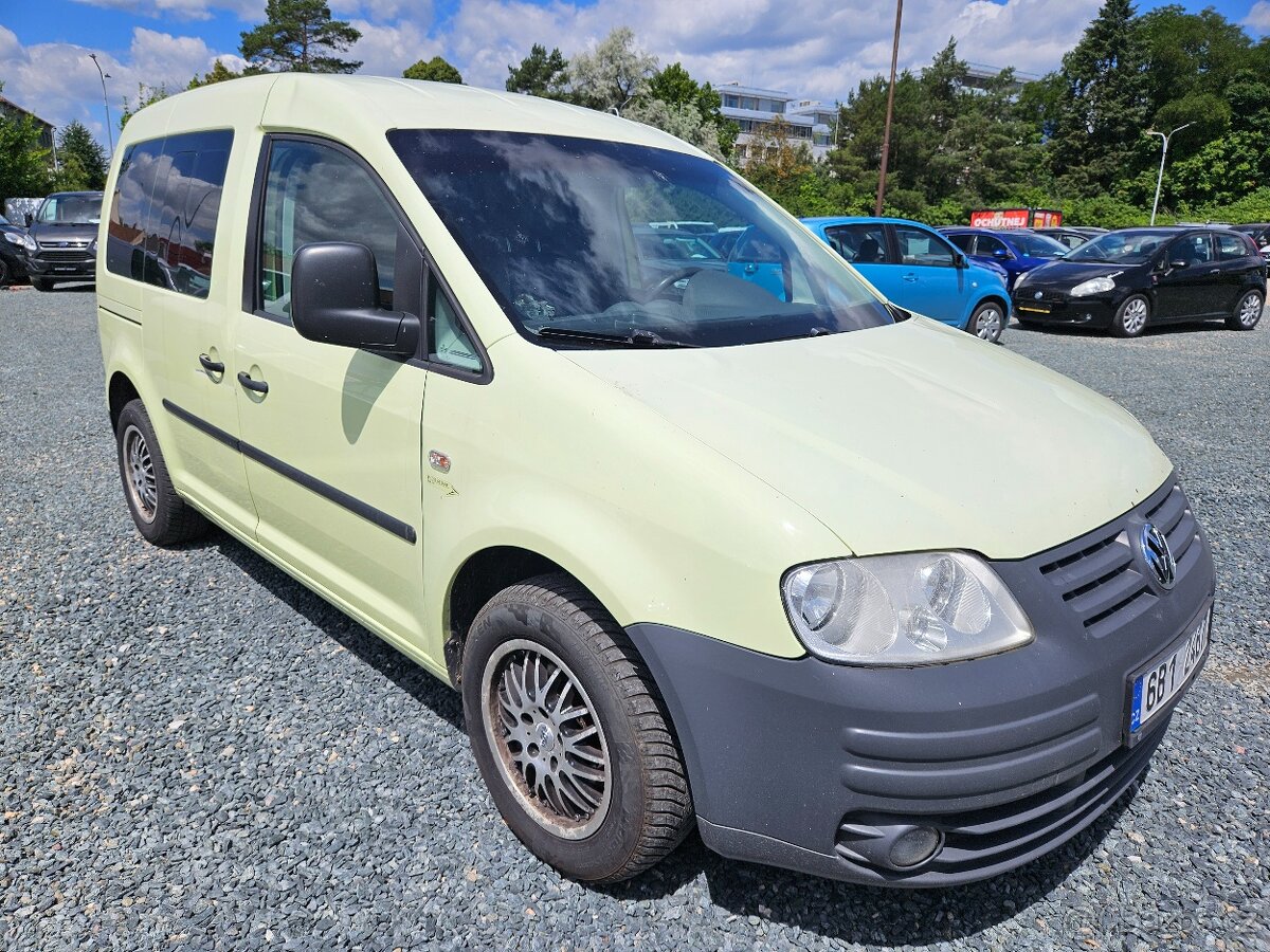 VW CADDY 1.9TDI 55KW 5MÍST 2008 RAMPA