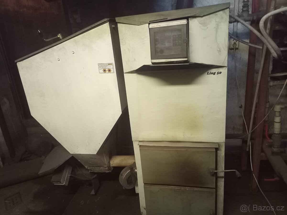Kotel automat na uhlí i pelety