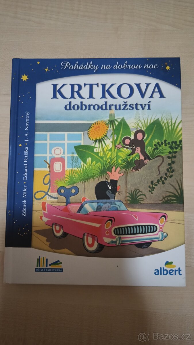 Kniha Krtkova dobrodružství