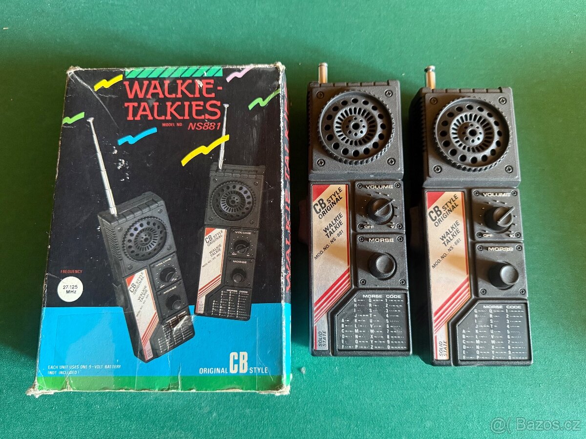 2 X retro vysílačky