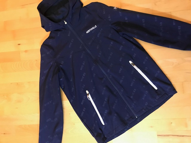 Softshellová bunda C&A Northville vel. 176 s kapucou