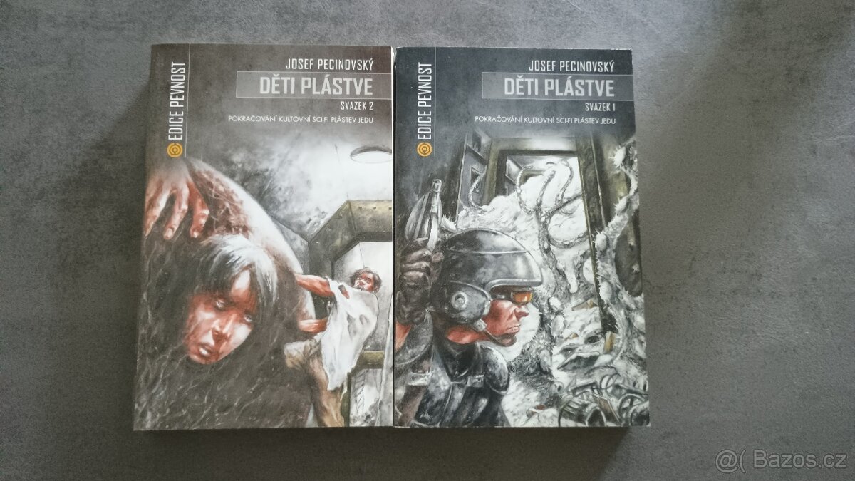 Děti plástve 1 + 2 s podpisem autora