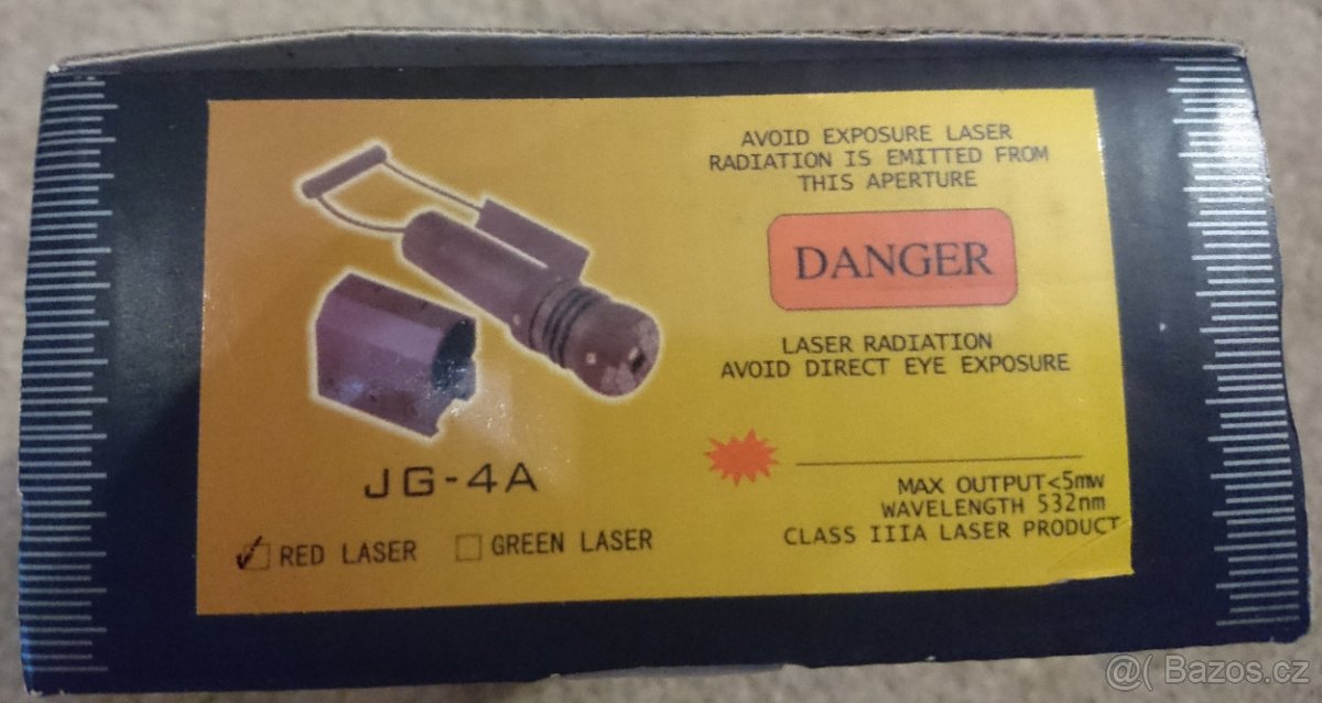 JG-4A laser ukazovatko / znackovac