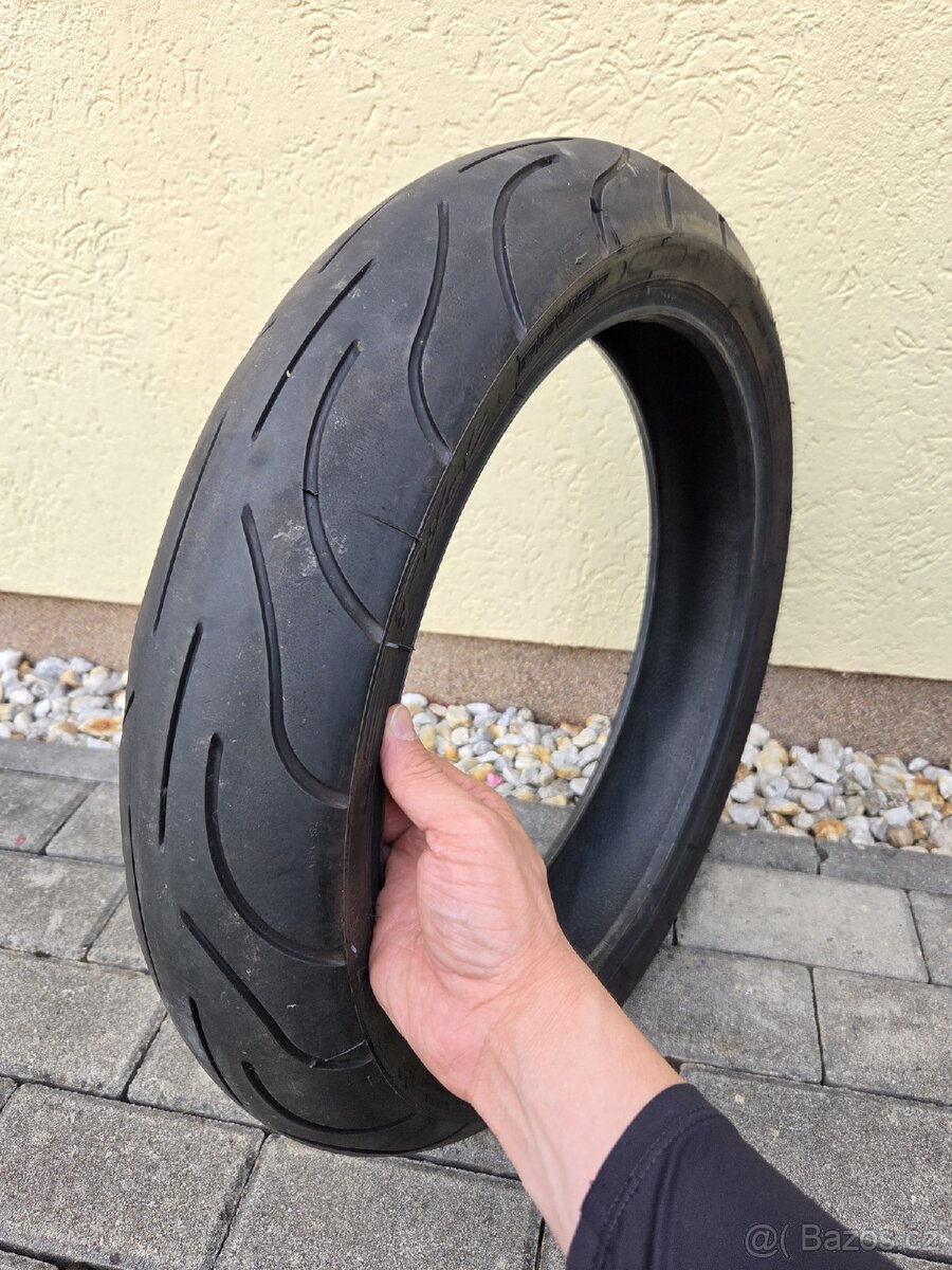 Michelin Pilot Power 120/70 ZR17 58W // 3mm // DOT4619
